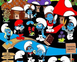 Saat Desainer Ternama Dunia Jadi Smurf, dari Valentino Sampai John Galliano