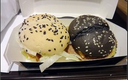 Burger Hitam dan Burger Putih Disajikan McD Hong Kong