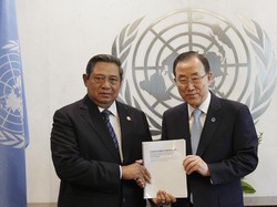 Sebelum Terima World Statesman Award, SBY Bertemu Sekjen PBB