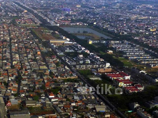 Jakarta Utara dari Udara