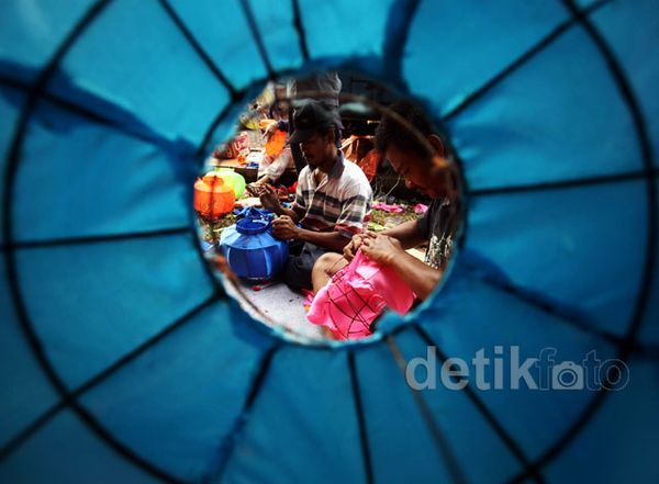 Persiapan Lampion PRJ