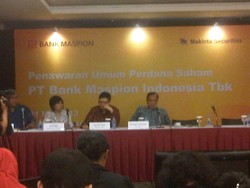 Bank Maspion Jual Saham Perdana Rp 360-480 per Lembar