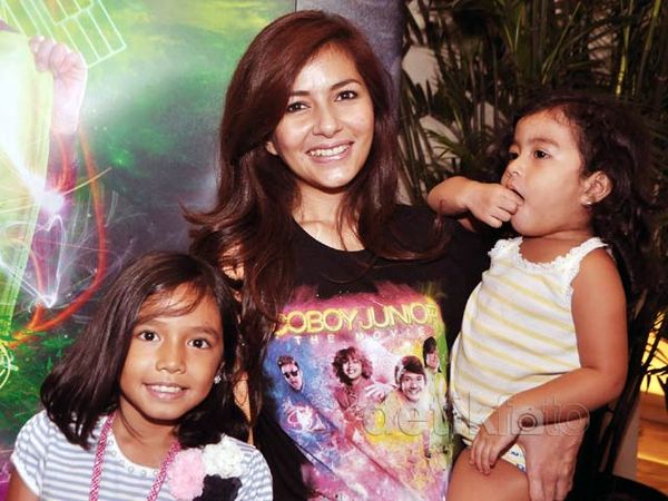 Meisya Siregar Ajak Anak Tonton Coboy Junior The Movie