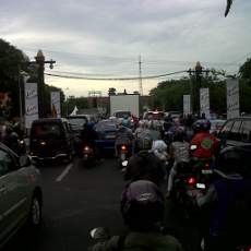 Puncak HUT Kota Surabaya, Hindari Jalanan Menuju Balaikota