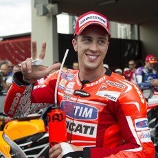 Dovizioso Incar Podium di Mugello