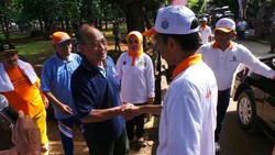 Jokowi Resmikan Taman Khusus Lansia di Cakung