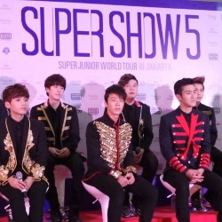  Rayakan Ultah ELF di Super Show 5 Jakarta, Super Junior Gugup