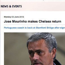 Kala Situs Resmi Premier League Memuat Berita Jose Mourinho Kembali ke Chelsea