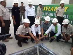 Dahlan Iskan Kaget Pembangunan RS Khusus Buruh di Cakung Sangat Cepat 