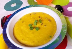Resep Anak: Bubur Jagung dan Hati Ayam
