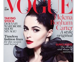 Foto: Cantiknya Helena Bonham Carter di Cover Vogue UK
