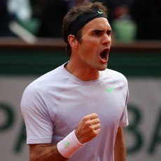 Federer Dipaksa Main Lima Set