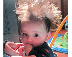 So Cute, Bayi-bayi dengan Rambut Paling Epic