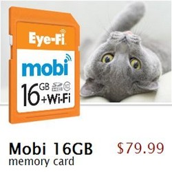 Kartu Memori Eye-Fi Mobi Bisa Transfer Foto via Wireless