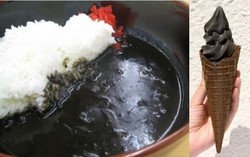 Mau Mencicipi Kari Hitam dan Es Krim Hitam yang Unik Ini?