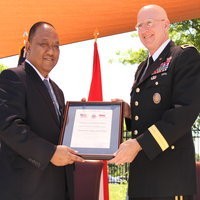 Kepala BIN Letjen Norman Dianugerahi International Fellows Hall of Fame 