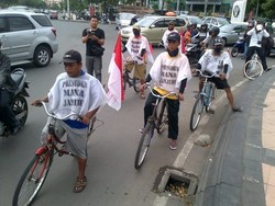 5 Pengungsi Syiah Sampang Kayuh Sepeda ke Jakarta Minta Perlindungan SBY