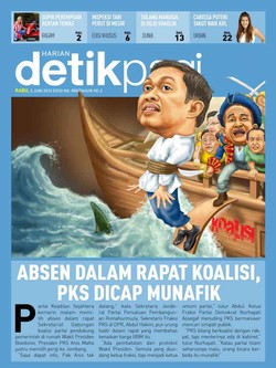 ABSEN DALAM RAPAT KOALISI, PKS DICAP MUNAFIK