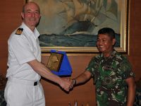 Wagub AAL Terima Delegasi Netherlands Defence Academy