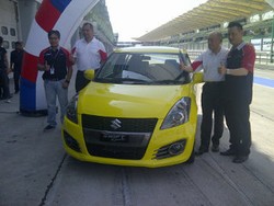 Suzuki Swift Sport Diluncurkan di Sepang
