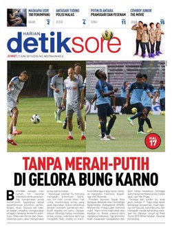 Indonesia VS Belanda: Tanpa Merah Putih di Gelora Bung Karno