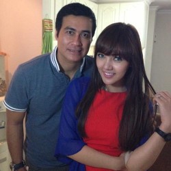 Bella Shofie Senang Adjie Pangestu Kunjungi Keluarganya di Medan