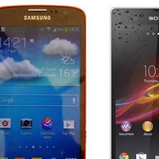 Perbandingan Spek Galaxy S4 Active vs Xperia Z