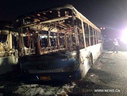 Bus Terbakar di China, 42 Orang Tewas