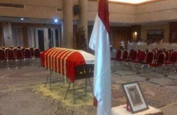 Jenazah Taufiq Kiemas Diterbangkan dari Bandara Militer Paya Lebar