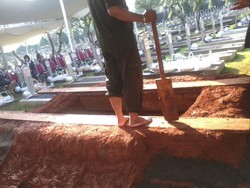 Kawasan Kalibata Ditutup Selama Proses Pemakaman Taufiq Kiemas