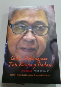 Taufiq Kiemas Tutup Usia, Buku Pandangan Politiknya Diburu Warga