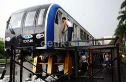 Kereta Contoh Monorel Segera Dipamerkan di Monas