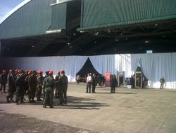 Jenazah Taufiq Kiemas Mendarat di Halim