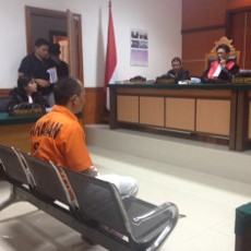  Thorik Teroris Tambora Dihukum 7 Tahun Penjara