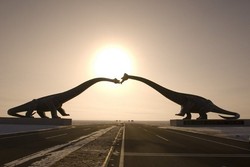Ada Dinosaurus Ciuman di China