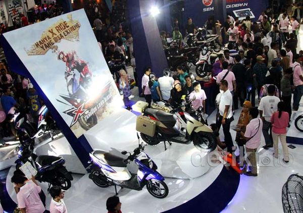 Pengunjung Padati Pameran Motor di PRJ