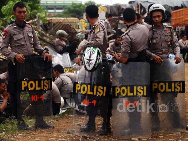 Polisi Amankan Eksekusi Lahan di Kembangan
