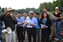 Kesan Positif Adik Obama Saat Belajar Mitigasi Bencana di Merapi
