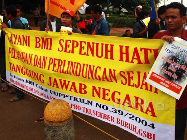 Buruh Desak Pemerintah Perjuangkan Amnesti Bagi TKI