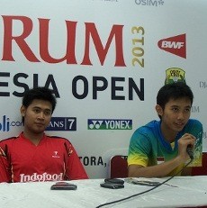 Kalah di Babak Pertama, Angga/Rian Minta Maaf