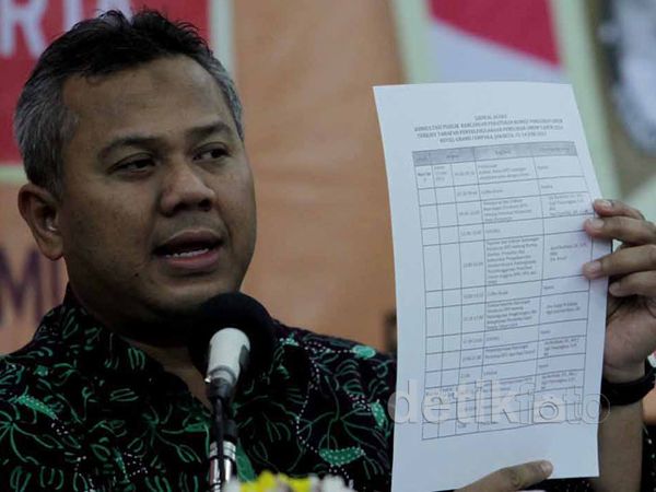 KPU Bocorkan Desain Kertas Suara Pemilu 2014