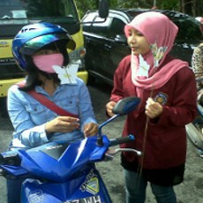 Kupu-kupu Kertas Sebagai Keprihatinan Kasus Mucikari SMP