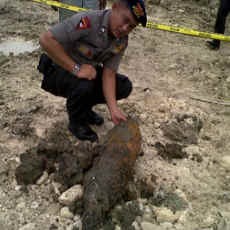 Mortir Aktif Gegerkan Warga Bojonegoro