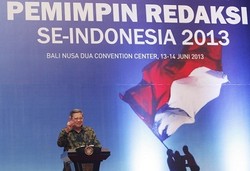 Presiden SBY Minta Media Massa Kritisi Visi-Misi Capres 2014