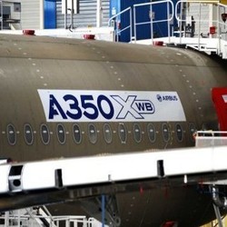 Saingi Boeing, Pesawat Raksasa Baru Airbus A350 Terbang Perdana Hari Ini