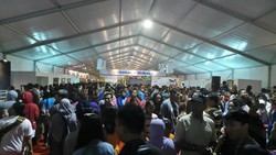 Jelang Malam, Pengunjung PRJ Monas Makin Ramai