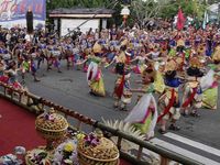 Pawai Pesta Kesenian Rakyat Bali Digelar