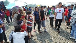 Pos Informasi PRJ Monas Kebanjiran Laporan Anak Hilang 