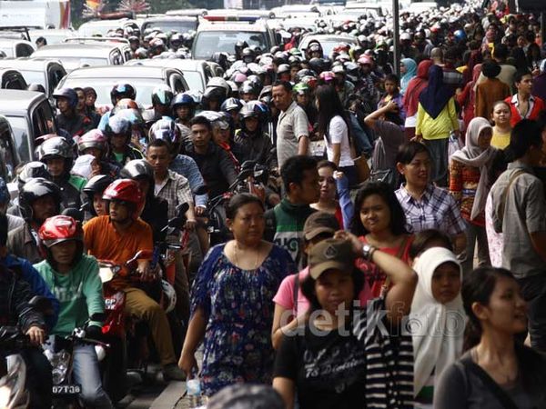 PRJ Monas Bikin Macet