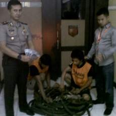 Terdesak Biaya Hidup, Karyawan PT Wahana Nekat Curi Kabel Tembaga